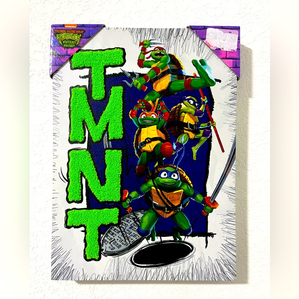 Ninja turtle canvas Wall art 11x15
